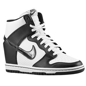 Nike Dunk Sky Hi   Womens   Basketball   Shoes   White/White/Black