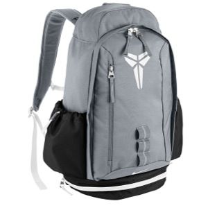 Nike Kobe Mamba Backpack   Basketball   Accessories   Wolf Grey/Black/White