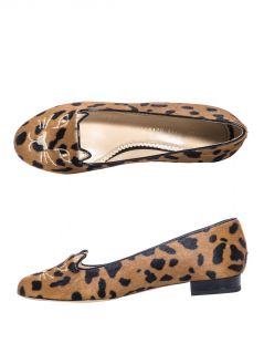 Leopard Kitty slippers  Charlotte Olympia