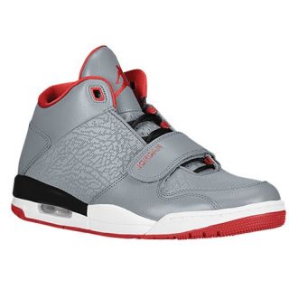 Jordan Flight Club 90s   Mens   Basketball   Shoes   Cool Grey/Gym Red/Black/White