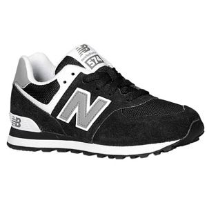New Balance 574   Boys Preschool   Running   Shoes   Black/White