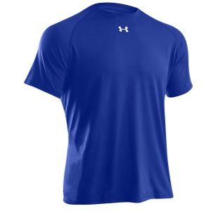 Under Armour Locker Shortsleeve T Shirt   Mens   For All Sports   Clothing   Royal/White