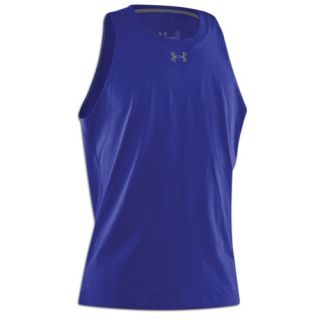 Under Armour Charged Cotton Tank   Mens   Basketball   Clothing   Royal/Graphite