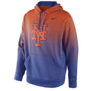 Nike MLB Sublimated KO Hoodie   Mens   Baseball   Clothing   New York Mets   Orange