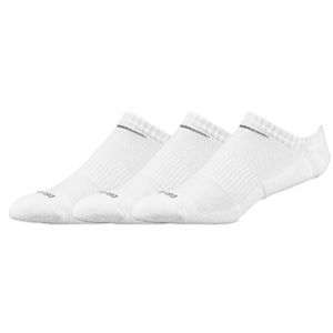 Nike 3 Pk Dri Fit 1/2 Cushion No Show Socks   Mens   Training   Accessories   White