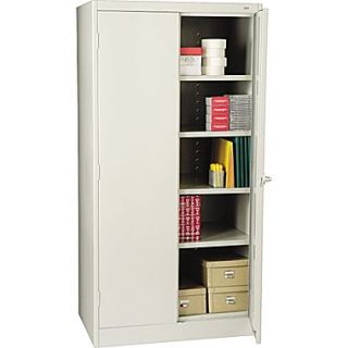 Tennsco Standard Storage Cabinet, 72H x 36W x 24D, Light Gray