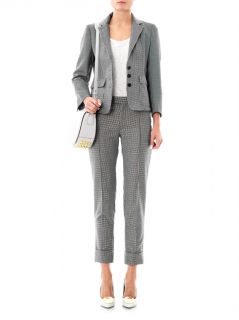Houndstooth wool trousers  Boy. by Band Of Outsiders  MATCHE