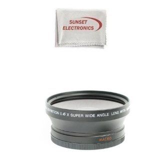 Wide Angle/Macro Lens FOR THE CANON DIGITAL REBEL XS 1000D.THIS LENS WILL ATTACH DIRECTLY TO THE FOLLOWING CANON LENSES 18 55mm, 75 300mm, 50mm 1.4, 55 200mm.  Camcorder Lenses  Camera & Photo