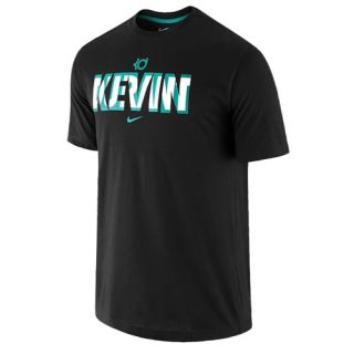 Nike KD Kevin Durant T Shirt   Mens   Basketball   Clothing   Black/Turbo Green