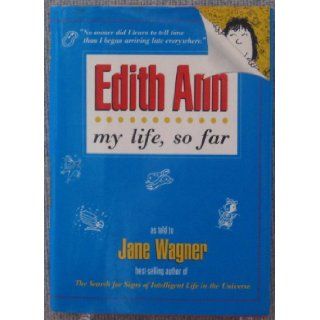 Edith Ann My Life, So Far Lily Tomlin Books
