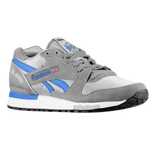 Reebok GL 6000   Mens   Running   Shoes   Foggy Grey/Tin Grey/Vital Blue/White/Black