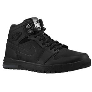 Jordan AJ 1 Trek   Mens   Basketball   Shoes   Black/Varsity Maize/Black/Gamma Blue