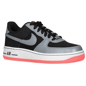 Nike Air Force 1 Low   Boys Grade School   Basketball   Shoes   Laser Crimson/White/Military Blue/White