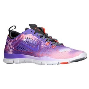 Nike Free 5.0 TR Fit 4   Womens   Training   Shoes   White/Laser Crimson/Anthracite/Purple Venom