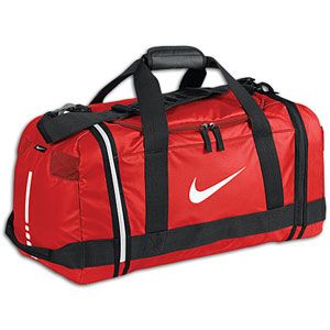 Nike Hoops Elite Medium Duffle   Basketball   Accessories   Gym Red/Black/White