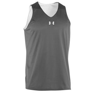 Under Armour Team Double Double Reversible Jersey   Mens   Basketball   Clothing   Graphite/White