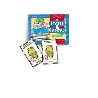 Learning Resources   Fast Track Learning US States and Capitals Card Game Toys & Games