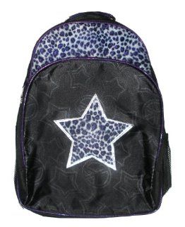 Leopard Star 16" Backpack (Purple/Black) Toys & Games