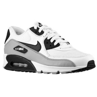Nike Air Max 90   Mens   Running   Shoes   White/Black/Metallic Silver/Neutral Grey