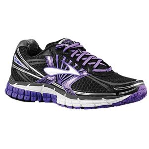 Brooks Adrenaline GTS 14   Womens   Running   Shoes   Black/Electric Purple/Silver