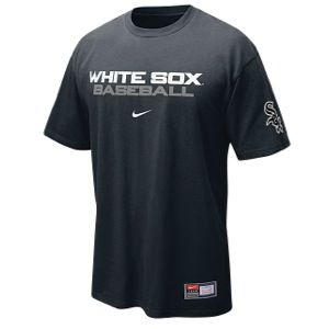 Nike MLB Practice T Shirt   Mens   Baseball   Clothing   Chicago White Sox   Black