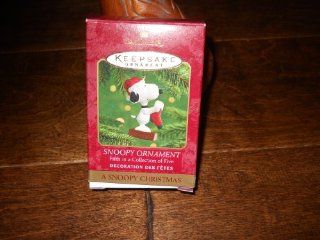 Hallmark Snoopy Ornament Fifth in a Collection of Five   Decorative Hanging Ornaments