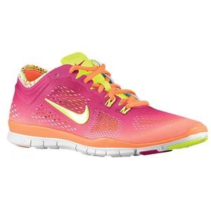 Nike Free 5.0 TR Fit 4   Womens   Training   Shoes   Bright Magenta/Volt/Atomic Orange