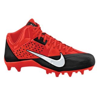 Nike Alpha Strike 3/4 TD   Mens   Football   Shoes   Black/White/Challenge Red