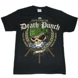 Five Finger Death Punch   Warhead T Shirt   Medium Clothing
