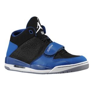 Jordan Flight Club 90s   Mens   Basketball   Shoes   Black/True Blue/Cement Grey/White