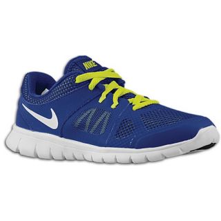 Nike Flex 2014 Run   Boys Preschool   Running   Shoes   Deep Royal Blue/Venom Green/White/White