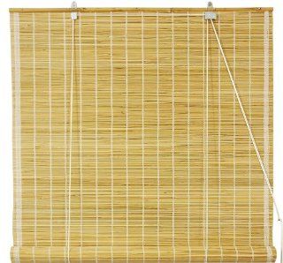 Shop Oriental Furniture Matchstick Roll Up Window Blinds, Natural, 48 Inch Wide at the  Home Dcor Store