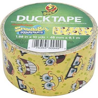 Duck Tape Brand Duct Tape, Spongebob Squarepants, 1.88x 10 Yards