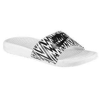 Nike Benassi JDI Slide   Womens   Casual   Shoes   White/Black