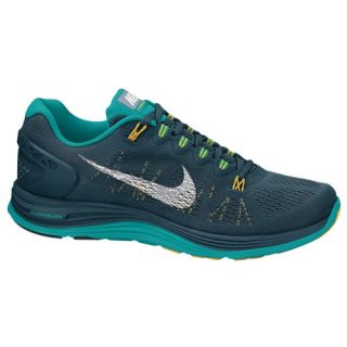 Nike LunarGlide+ 5   Womens   Running   Shoes   Nightshade/Turbo Green/Atomic Mango/White