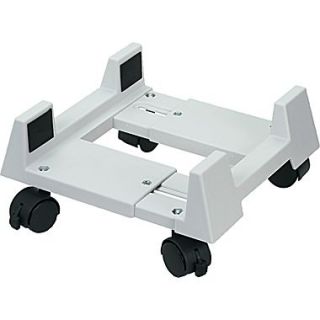 Innovera  5H x 8 3/4W x 10D Mobile CPU Stand, Light Gray