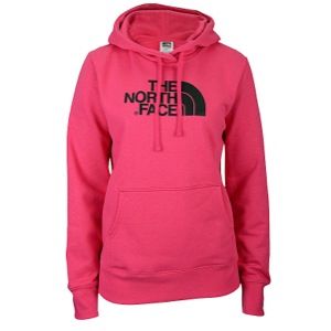 The North Face Half Dome Hoodie   Womens   Casual   Clothing   Passion Pink/Tnf Black