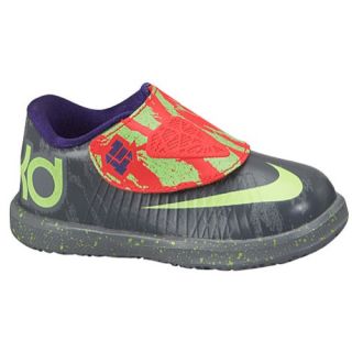 Nike KD VI   Boys Toddler   Basketball   Shoes   Cool Grey/Bright Crimson/Court Purple/Green