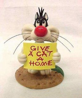 Give a Cat a Home  Looney Tunes Goebel Spotlight Collection Junior's "Oh, Give Me a Home" Toys & Games