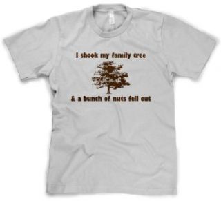 I Shook My Family Tree And Found A Bunch Of Nuts T Shirt Funny Reunion Tee at  Mens Clothing store Fashion T Shirts