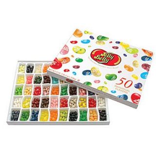 Jelly Belly 50 Flavor Gold Classic21 oz. Gift Box, 6 Boxes/Order