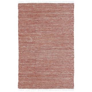 Copper Reversible Chenille Flat Weave Area Rug (9 X 12)