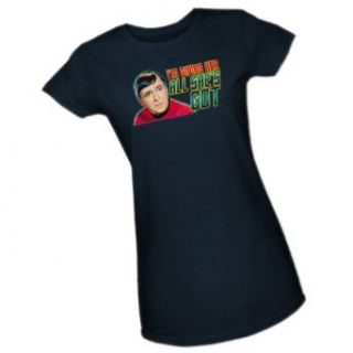 "I'm Giving Her All She's Got"    Star Trek Crop Sleeve Fitted Juniors T Shirt Clothing