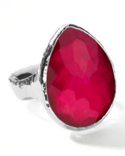 Raspberry Teardrop Ring   Ippolita   Silver (8)