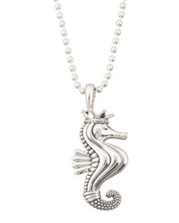Rare Wonders Seahorse Pendant Necklace   Lagos   Silver