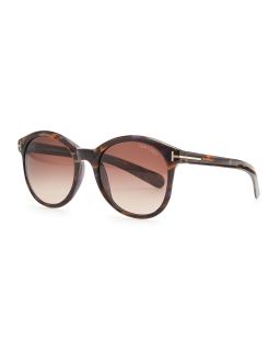Riley Sunglasses, Brown/Violet   Tom Ford   Brown/Violet