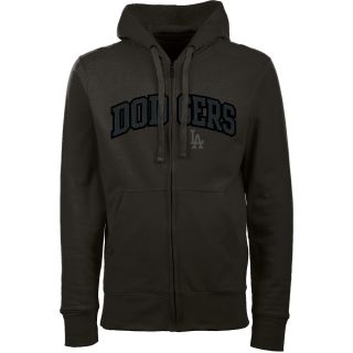 Antigua Los Angeles Dodgers Mens Signature Full Zip Hooded Sweatshirt   Size