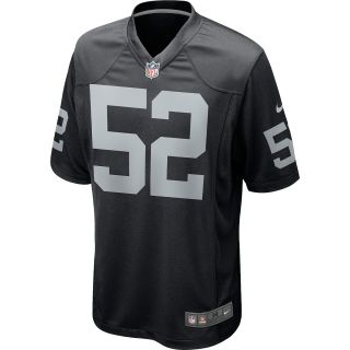 NIKE Mens Oakland Raiders Khalil Mack Game Team Color Jersey   Size Small