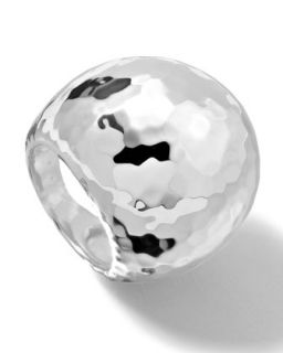 Sterling Silver Large Hammered Dome Ring   Ippolita   Silver (8)