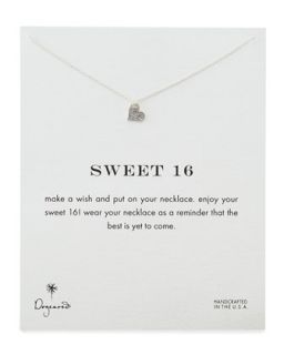Sweet 16 Silver Plated Necklace   Dogeared   Silver